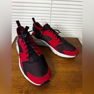 Nike Red and Black Sneakers